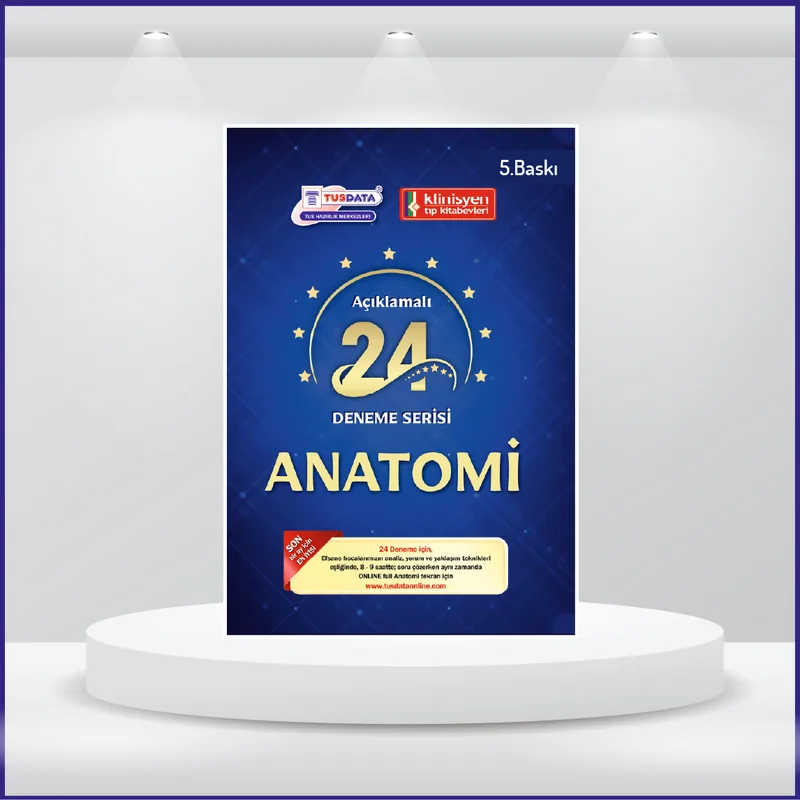 24 Açıklamalı Deneme Serisi 5.Baskı - Anatomi