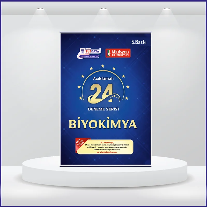24 Açıklamalı Deneme Serisi 5.Baskı - Biyokimya