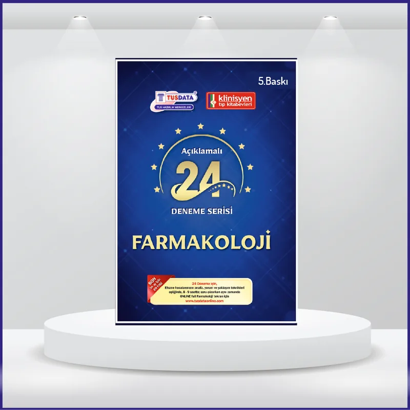 24 Açıklamalı Deneme Serisi 5.Baskı - Farmakoloji