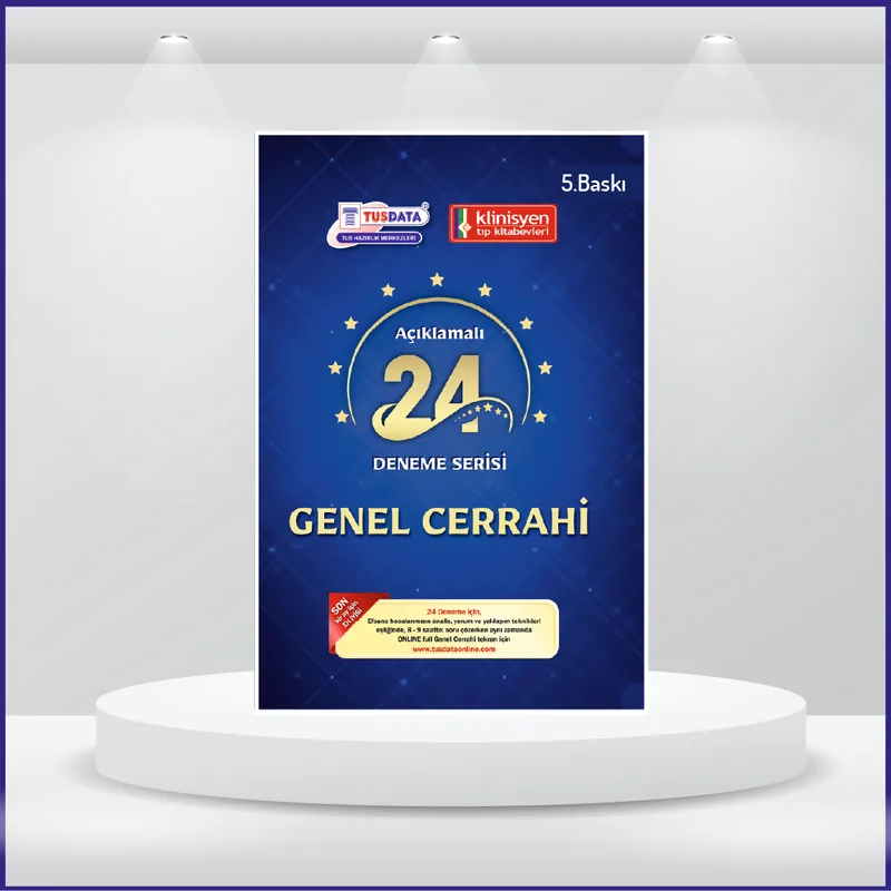 24 Açıklamalı Deneme Serisi 5.Baskı - Genel Cerrahi