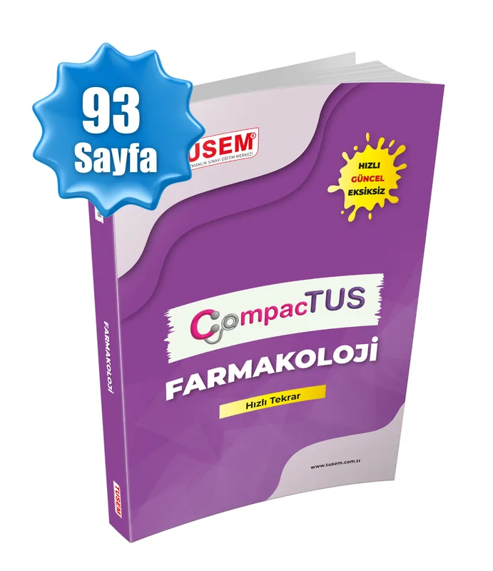 CompacTus Farmakoloji Hızlı Tekrar