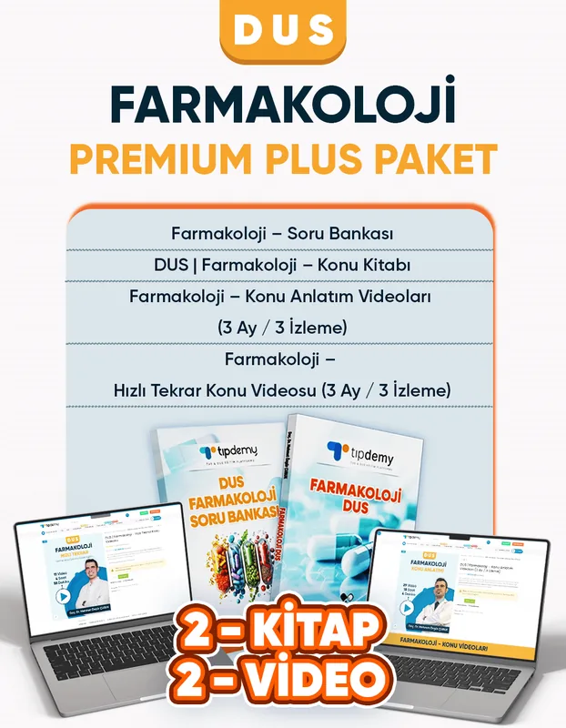 DUS | Farmakoloji Premium Plus Paket
