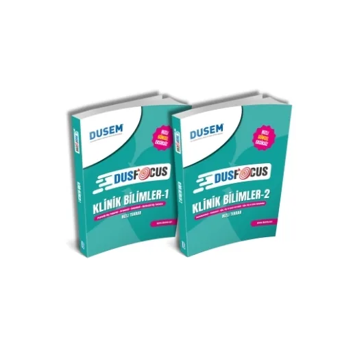 DUS Focus Klinik Bilimler 1 Hızlı Tekrar