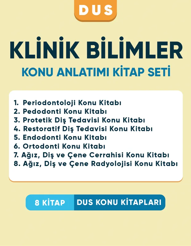 DUS | Klinik Bilimler – Konu Kitap Seti