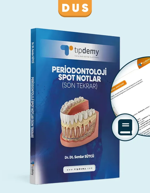 DUS | Periodontoloji – Spot Notlarla Son Tekrar Kitabı