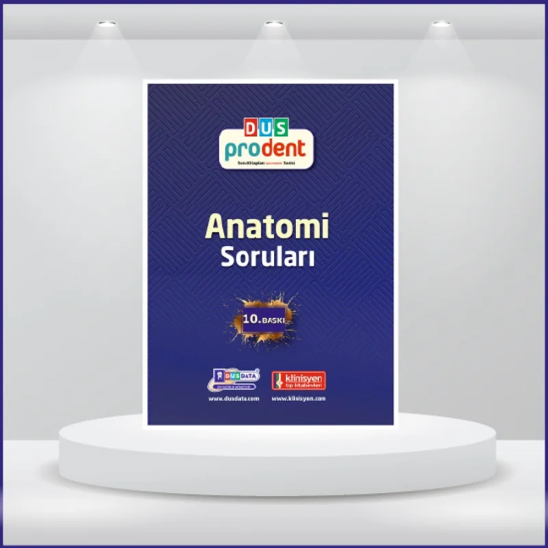 DUS Prodent Soruları ( 10.Baskı ) Anatomi