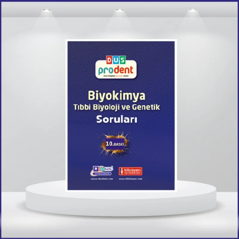 DUS Prodent Soruları ( 10.Baskı ) Biyokimya