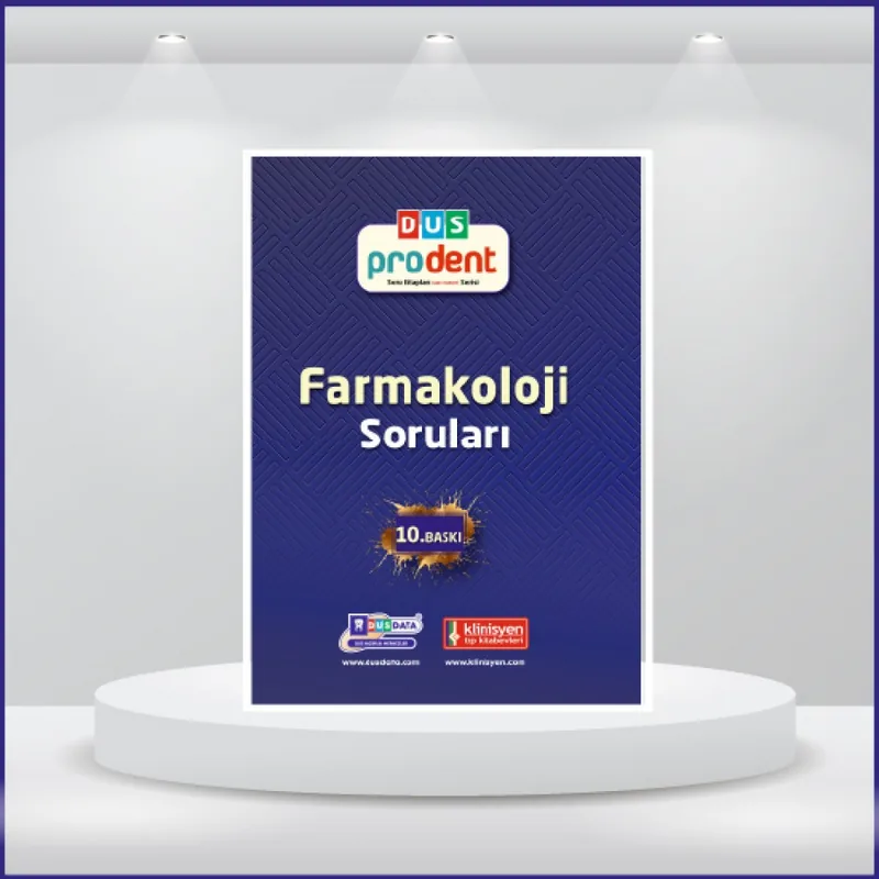 DUS Prodent Soruları ( 10.Baskı ) Farmakoloji