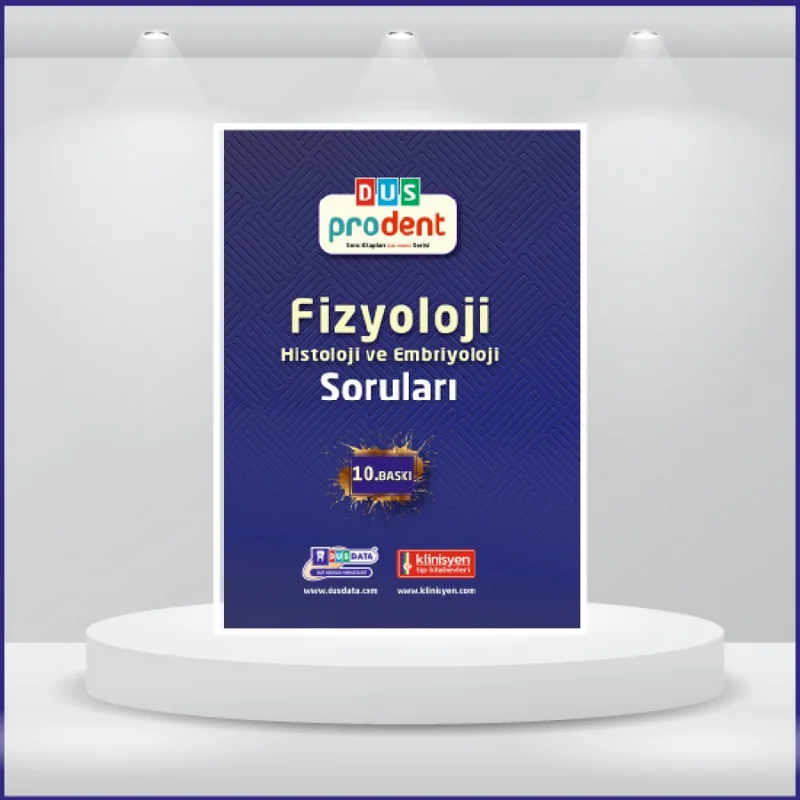 DUS Prodent Soruları ( 10.Baskı ) Fizyoloji