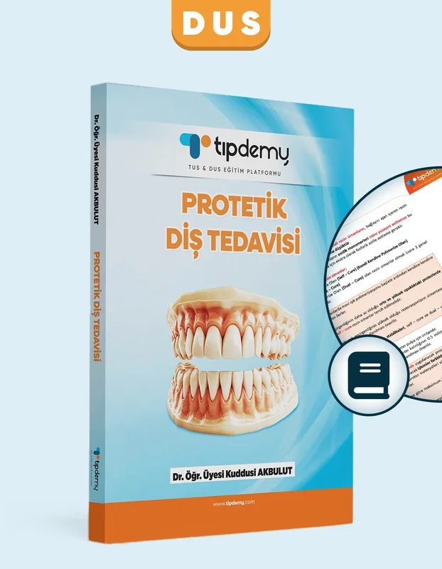 DUS | Protetik Diş Tedavisi – Konu Kitabı
