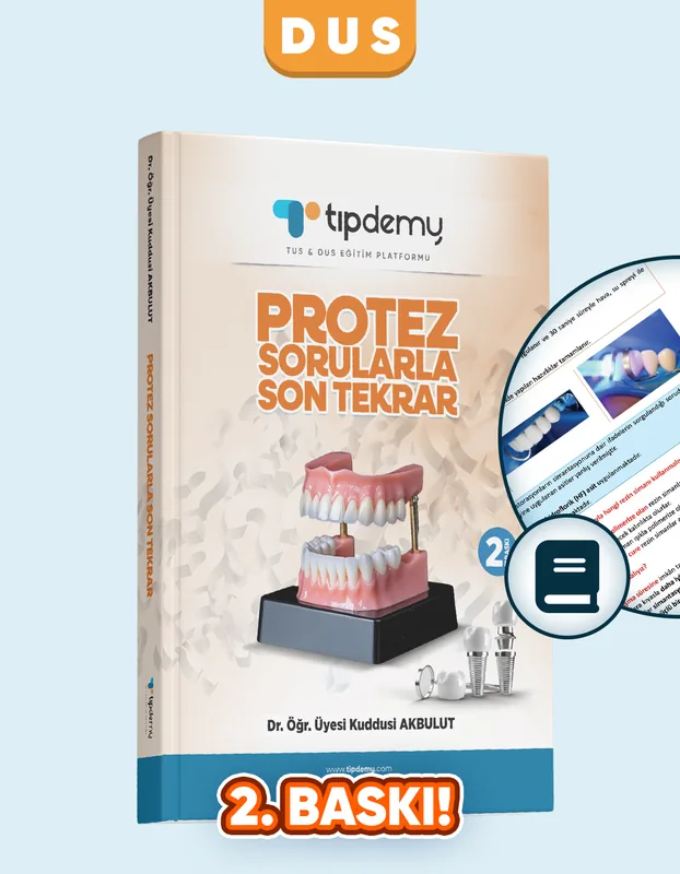 DUS | Protez Sorularla Son Tekrar Kitabı