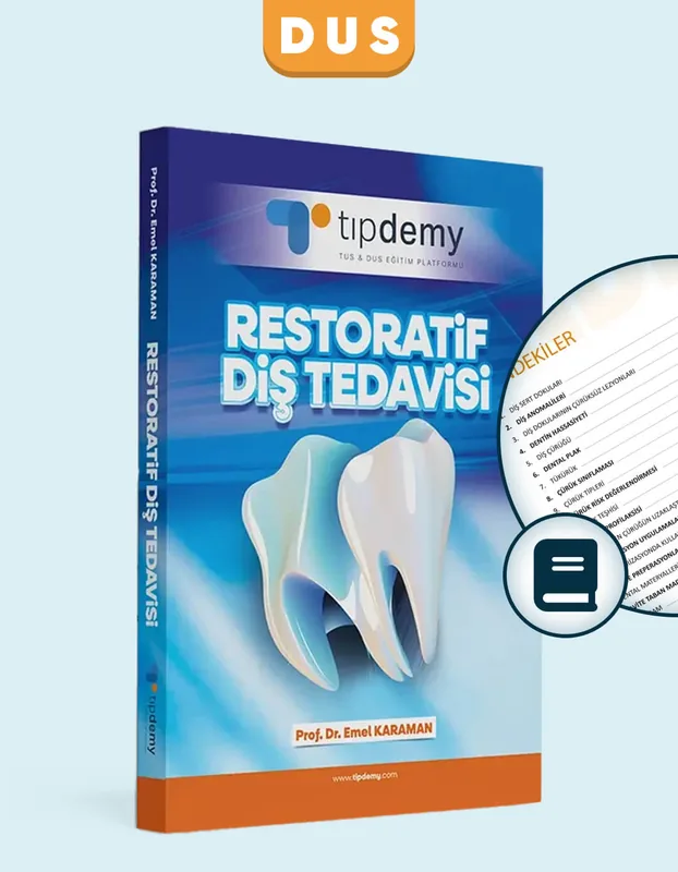 DUS | Restoratif Diş Tedavisi – Konu Kitabı
