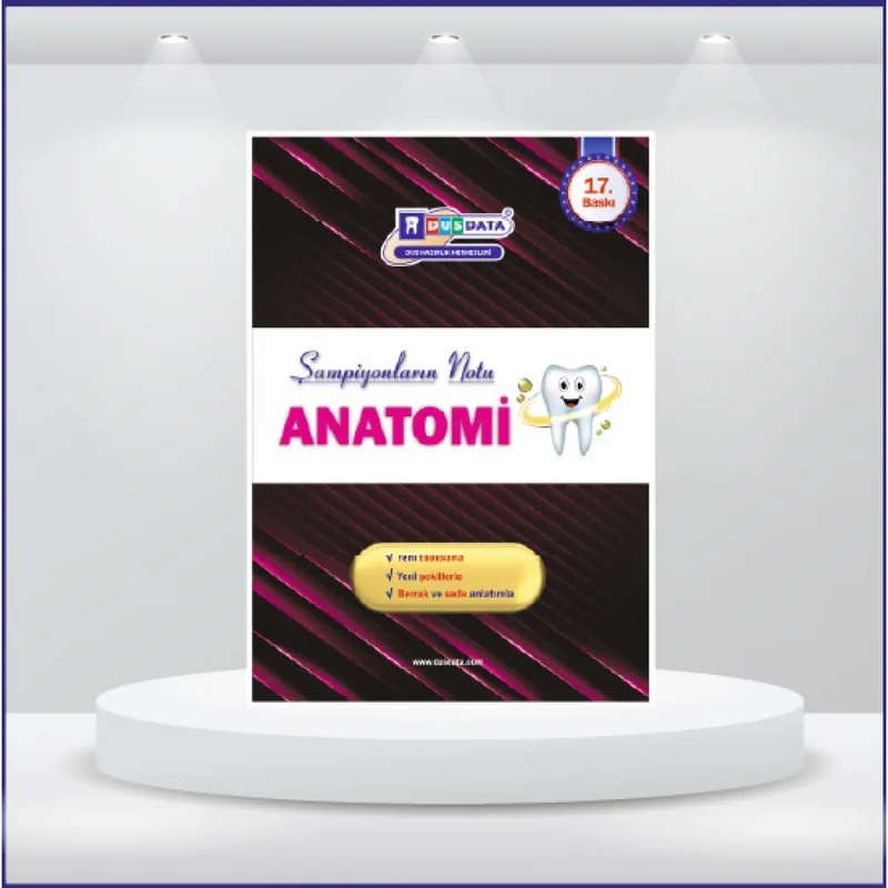 DUS Şampiyonların Notu ( 17.Baskı ) Anatomi / MUTLU ÖZBEK