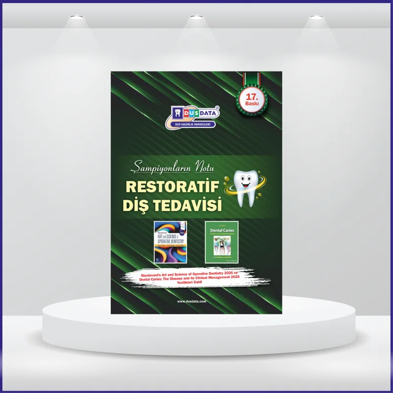 DUS Şampiyonların Notu ( 17.Baskı ) Restoratif Diş
