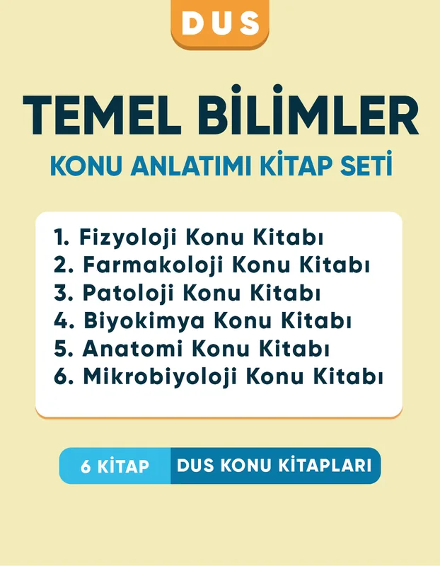 DUS | Temel Bilimler – Konu Kitap Seti