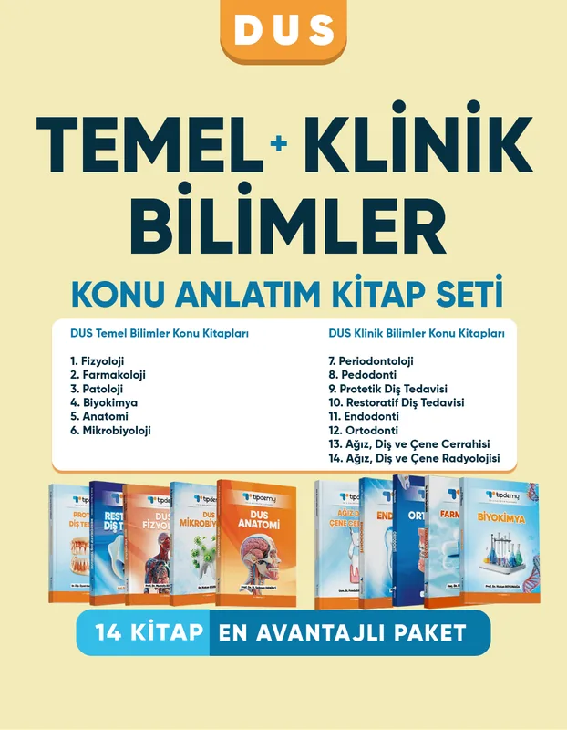 DUS | Temel + Klinik Bilimler – Konu Kitap Seti