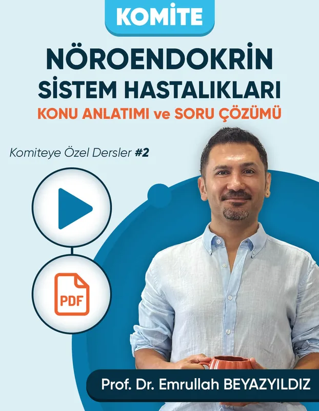 KOM | Nöroendokrin Sistem Hastalıkları Patolojisi Video (3 Ay / 3 İzleme)
