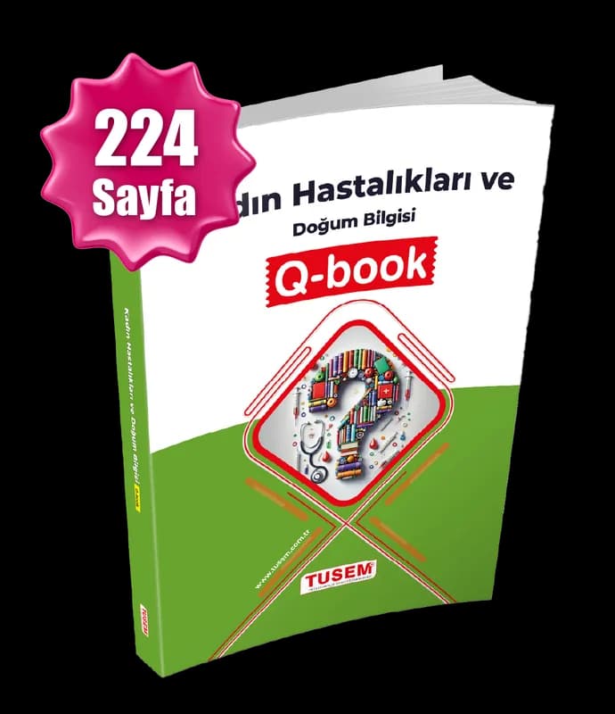 Q-BOOK Soru Kitabı Kadın Doğum