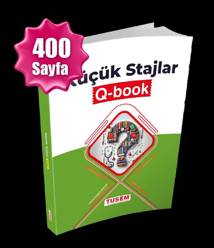 Q-BOOK Soru Kitabı Küçük Stajlar