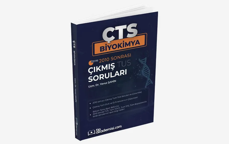 Tıp Akademisi | Çıkmış TUS Soruları Biyokimya Kitabı