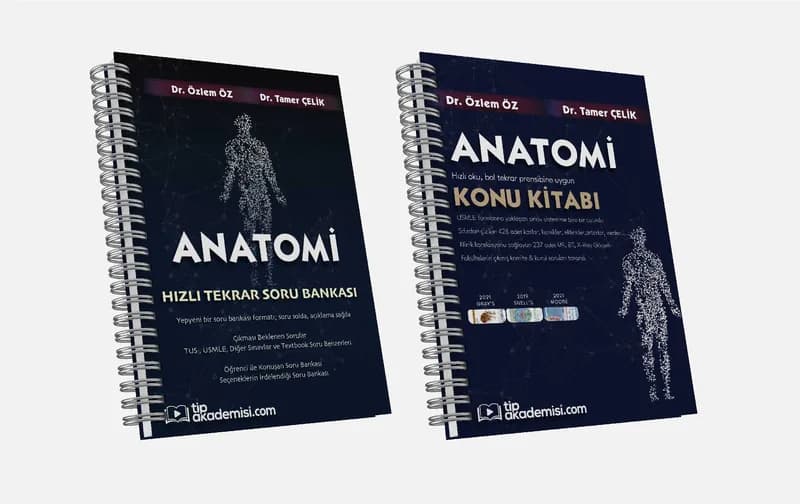 Tıp Akademisi | TUS Anatomi 2'li Set (Konu Kitabı + Soru Bankası)