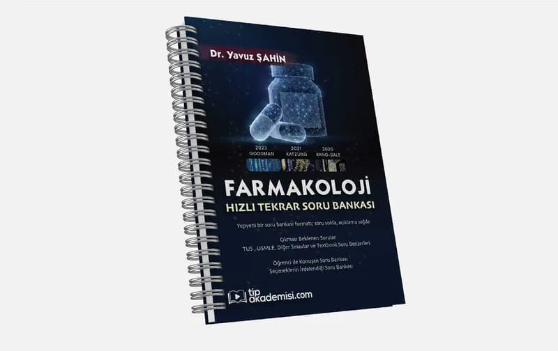 Tıp Akademisi | TUS Farmakoloji Hızlı Tekrar Soru Bankası