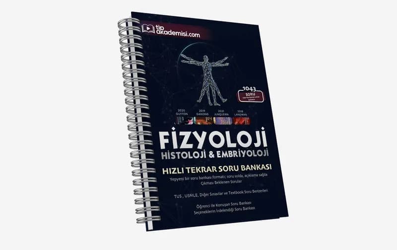 Tıp Akademisi | TUS Fizyoloji Histoloji Embriyoloji Soru Bankası