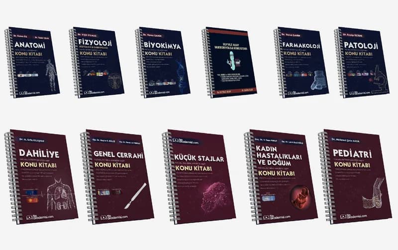 Tıp Akademisi | TUS Konu Kitapları Seti (Temel+Klinik)