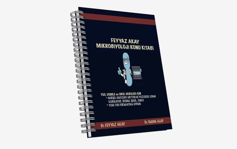 Tıp Akademisi | TUS Mikrobiyoloji Konu Kitabı (Dr. Feyyaz Akay)