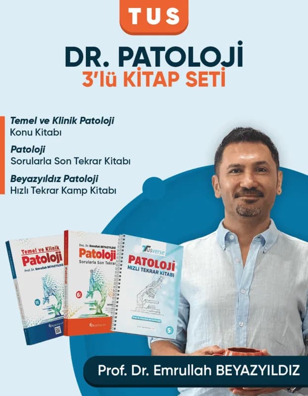 TUS | DrPatoloji 3’lü Kitap Seti