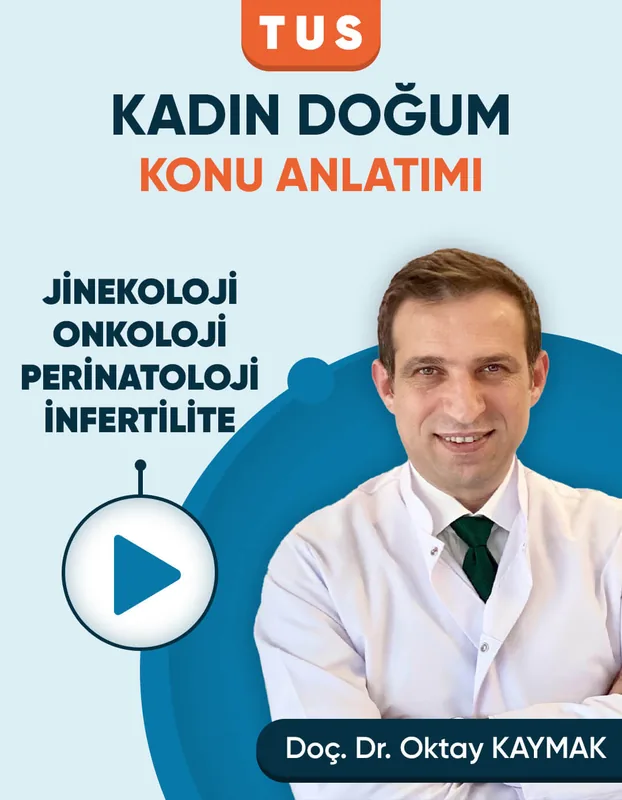 TUS | Kadın Doğum Konu Anlatım Videoları (3 Ay / 3 İzleme)