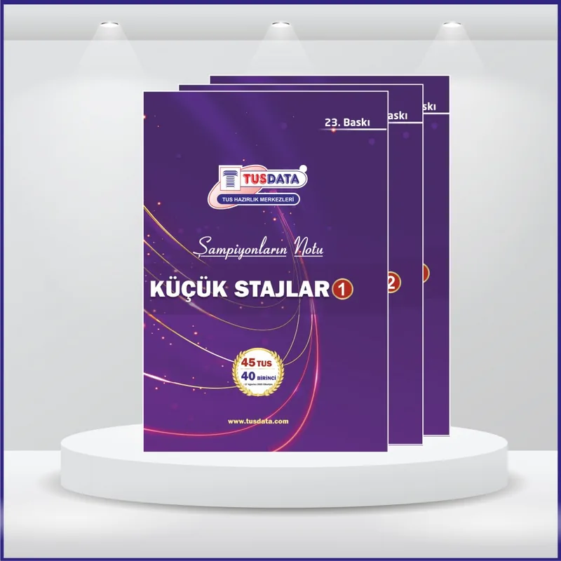 TUS Şampiyonların Notu ( 23.Baskı ) Küçük Stajlar