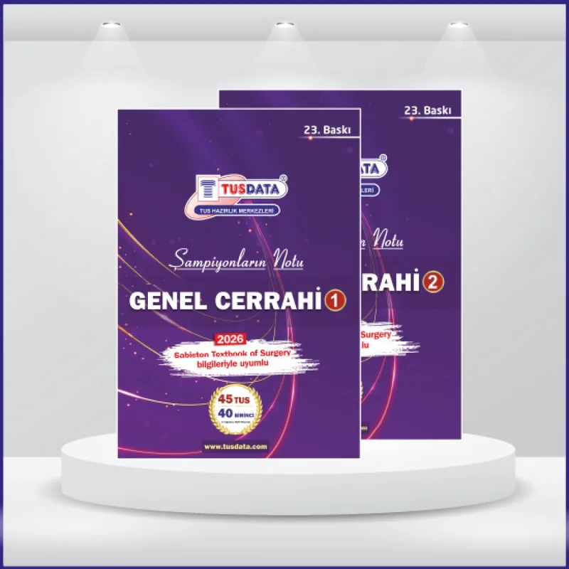 TUS Şampiyonların Notu ( 23.Baskı ) Genel Cerrahi