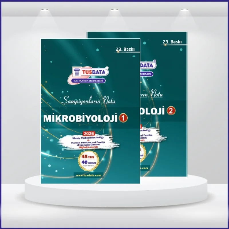 TUS Şampiyonların Notu ( 23.Baskı ) Mikrobiyoloji
