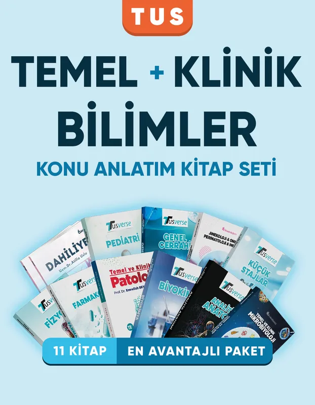 TUS | Temel Bilimler + Klinik Bilimler Konu Kitap Seti