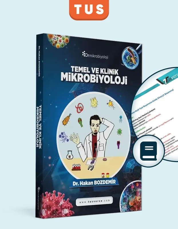 TUS | Temel ve Klinik Mikrobiyoloji – Konu Kitabı