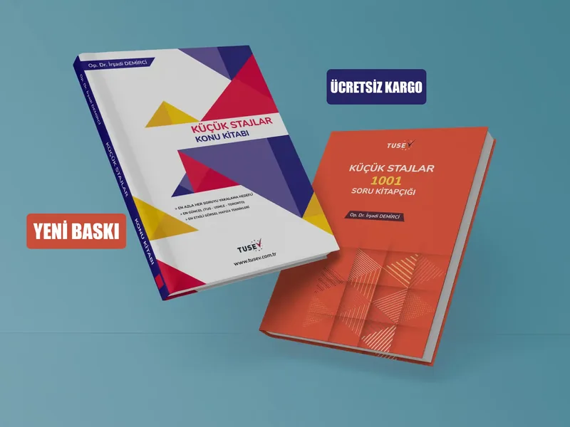 TUSEV | Küçük Stajlar Konu ve 1001 Soru Kitabı