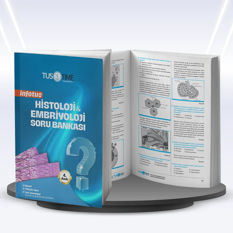Tustime Infotus Histoloji&Embriyoloji Soru Bankası