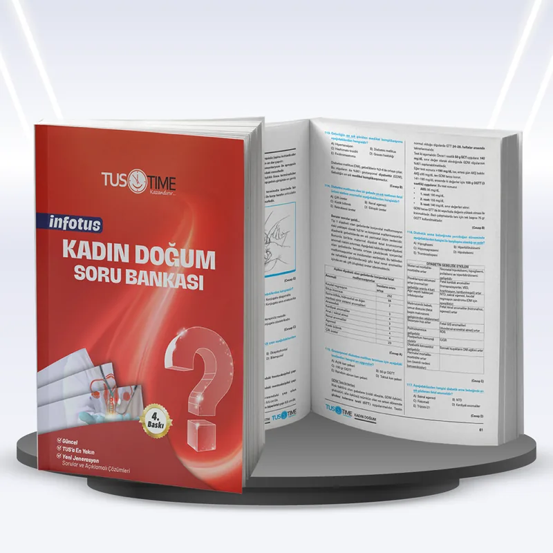 Tustime Infotus Kadın Doğum Soru Bankası