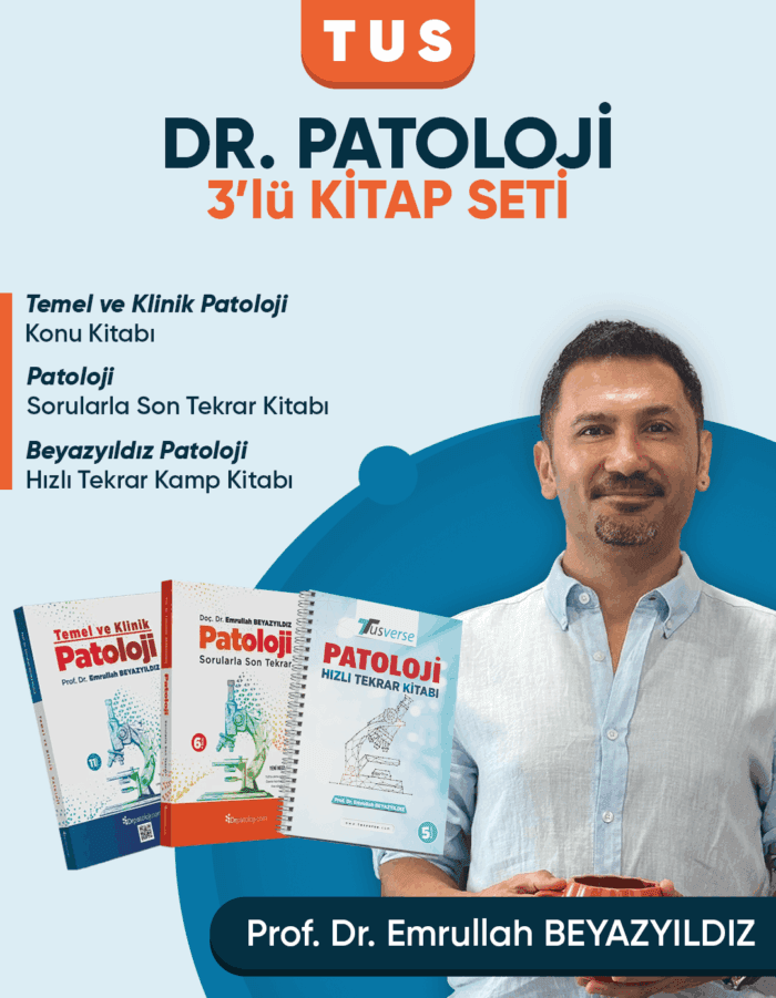 TUS | DrPatoloji 3’lü Kitap Seti