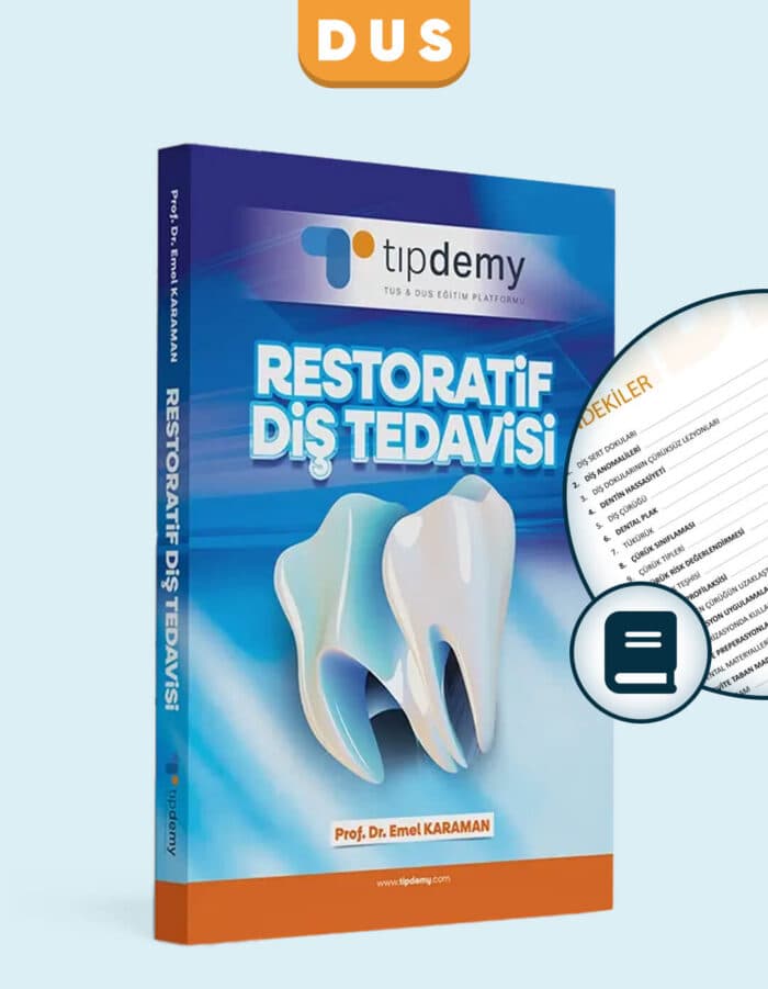 DUS | Restoratif Diş Tedavisi – Konu Kitabı