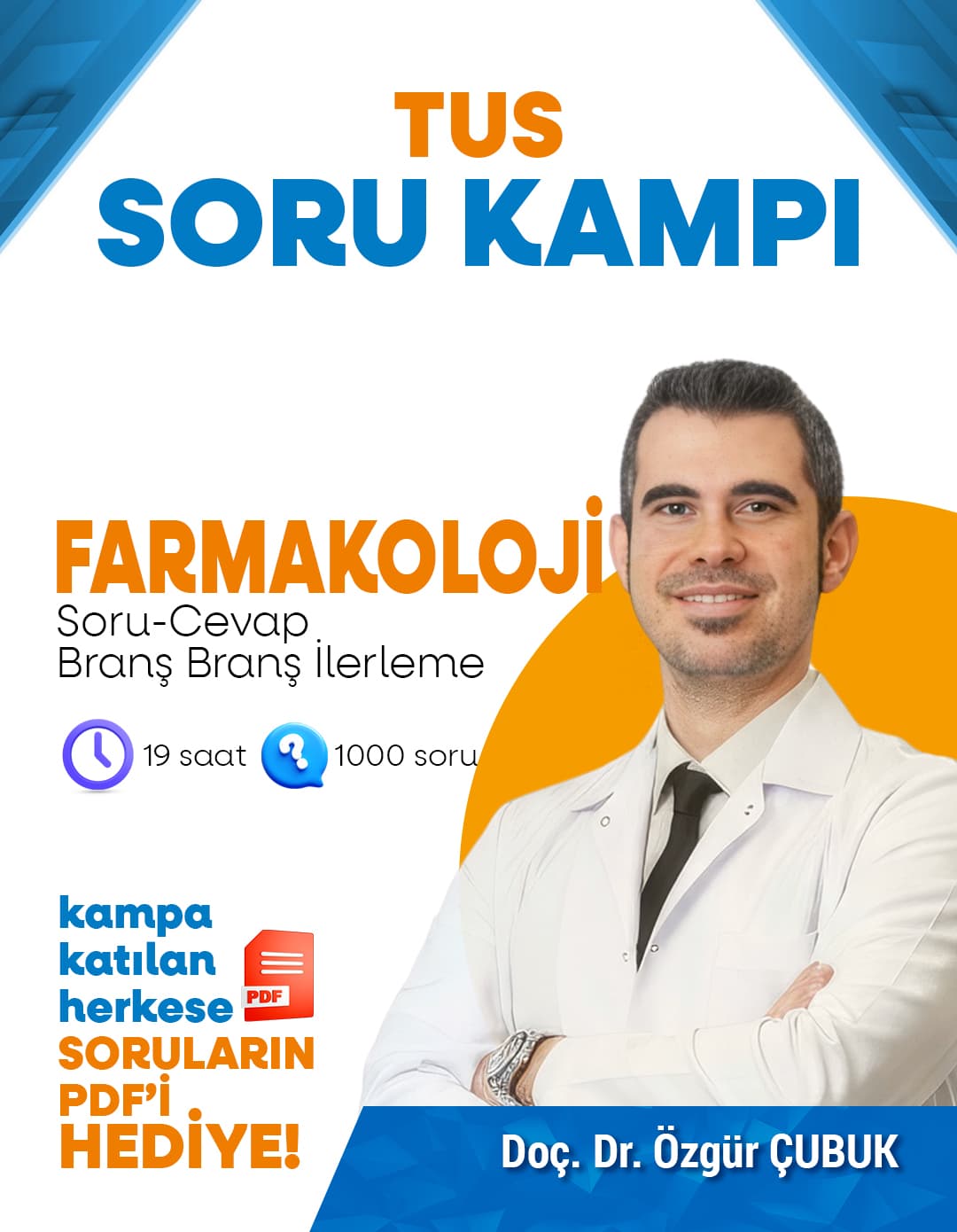 TUS | Farmakoloji – Soru Kampı (Tek Ders) (3 Ay / 3 İzleme)