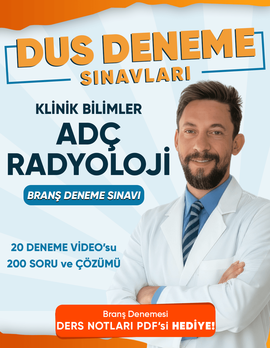 DUS | Ağız, Diş ve Çene Radyolojisi – Branş Denemeleri